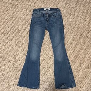 Hollister Women's Blue Flare Jeans